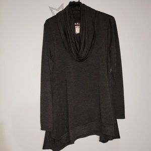 Cupio Cowl-Neck Tunic Top Size M